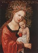 ALTDORFER, Albrecht Mary with the Child  kkk oil painting
